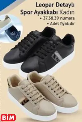 LEOPAR DETAYLI SPOR AYAKKABI KADIN LEOPAR DETAYLI SPOR AYAKKABI KADIN